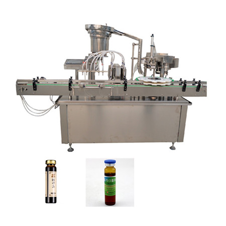 Аутоматска машина за пуњење и паковање флаша са уљем за сок од воде Дессион